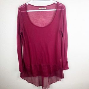 Free People sheet top size: S/P
